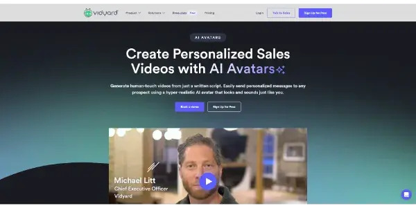 AI Avatars by Vidyard