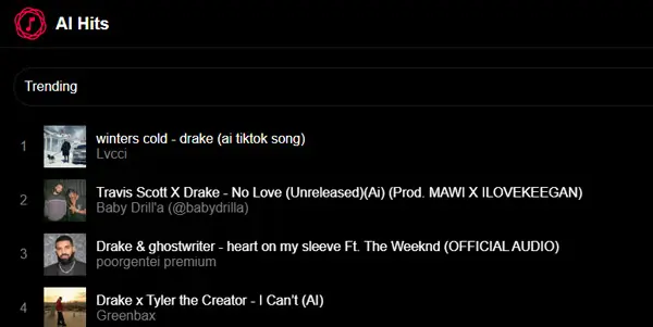 AI Hits