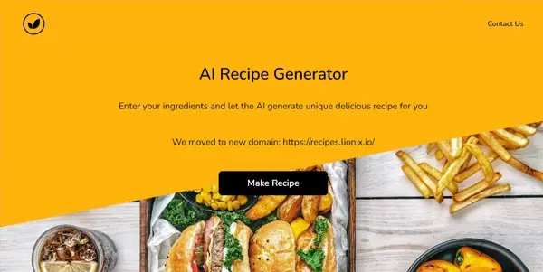 AI Recipe Generator