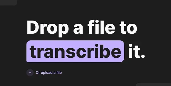 AI Transcription by Riverside