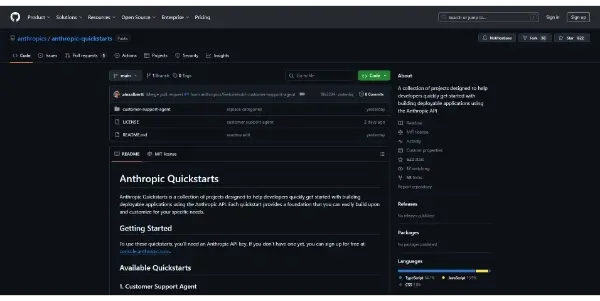 Anthropic Quickstarts