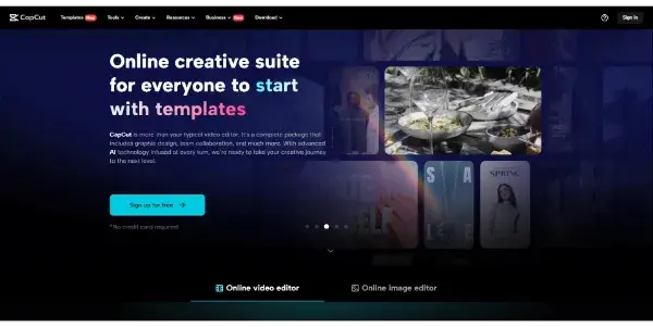 CapCut Online Creative Suite