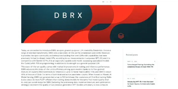 DBRX by Databricks