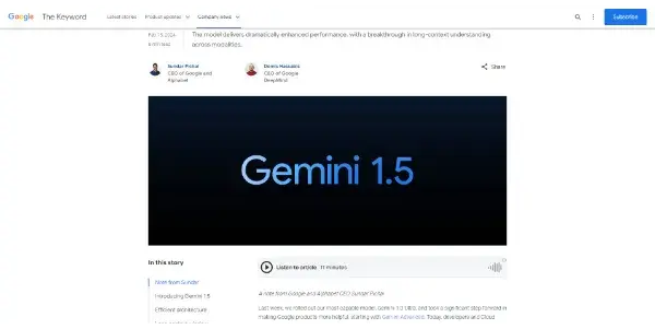 Gemini Pro 1.5