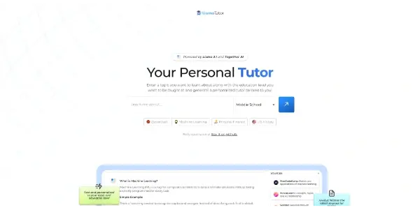 Llama Tutor