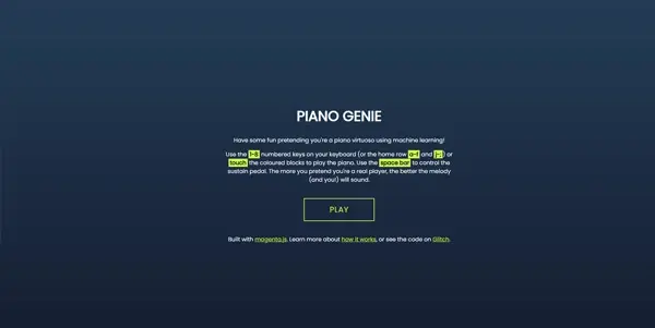 Piano Genie