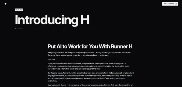 Runner H