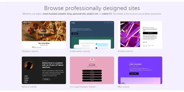 Site Maker Namecheap